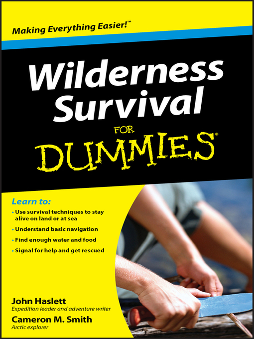 Title details for Wilderness Survival For Dummies by Cameron M. Smith - Wait list